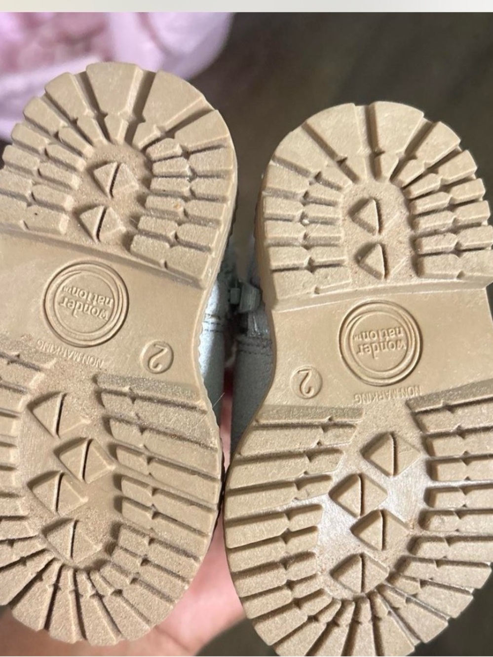 wonder nation Toddler Beige Boots